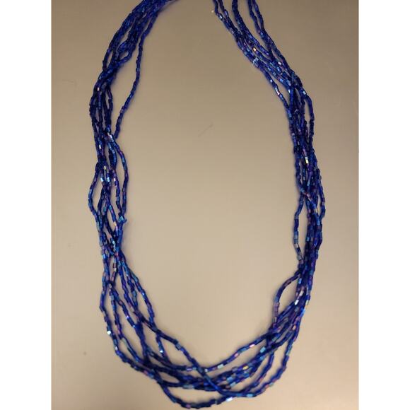 Multi Strand Blue Lapis from Napal - Picture 1 of 6